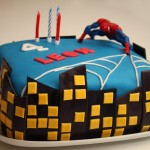 Leon spiderman cake